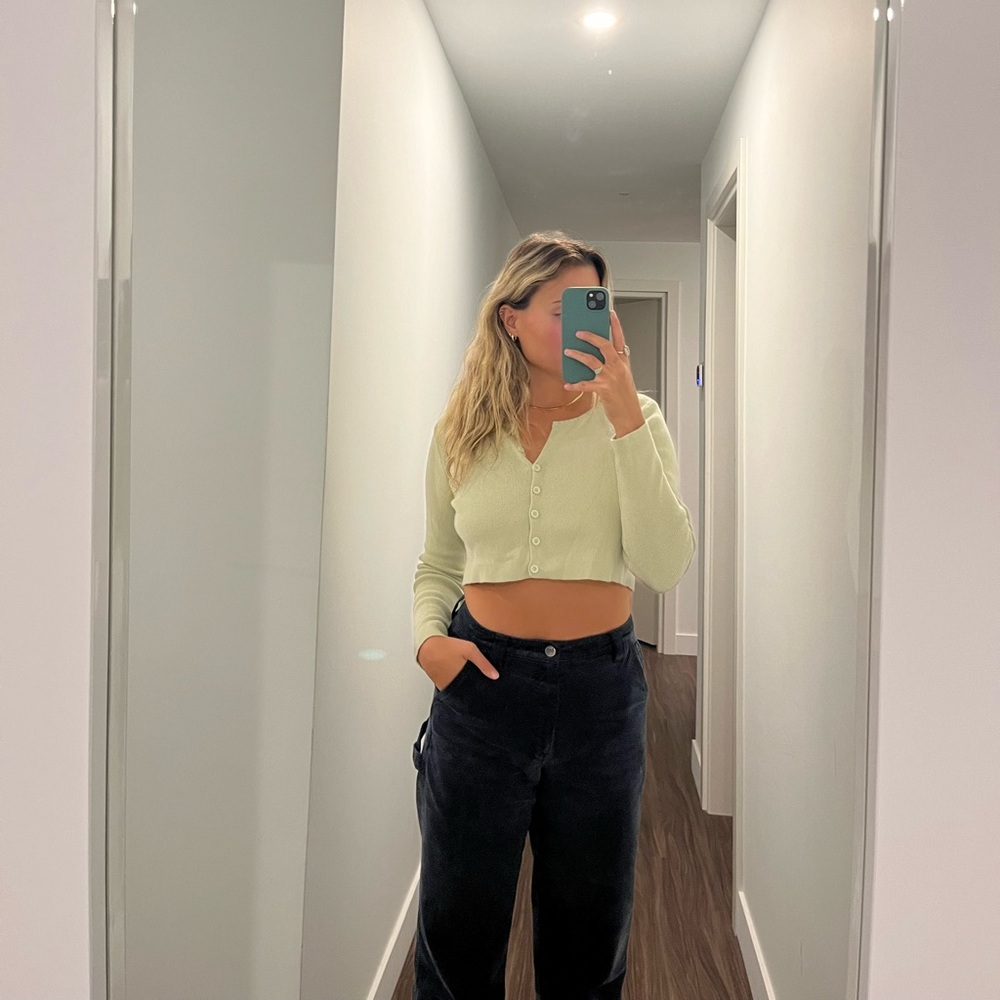 Princess polly cropped cardigan